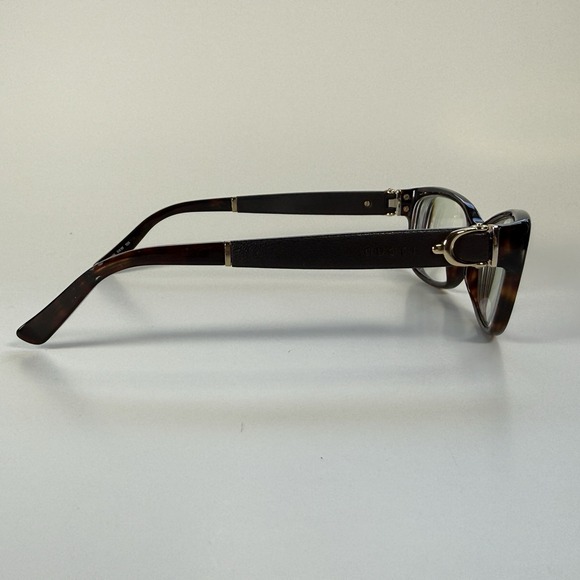 Gucci GG 3639 OXW Eyeglasses Frames Only Havana/Leather/Gold Buckle 53-16-135‎ - Picture 5 of 16